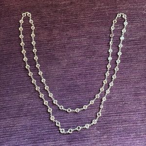 Touchstone Crystal Chanelle Necklace, Crystal